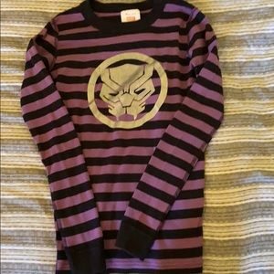 Boys Marvel Black Panther PJ set